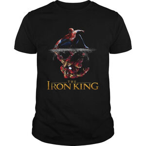 The Iron King Spider Man Reflection Iron Man Shirt